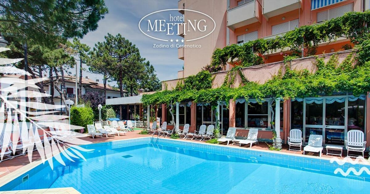 Hotel Meeting Cesenatico Exterior foto